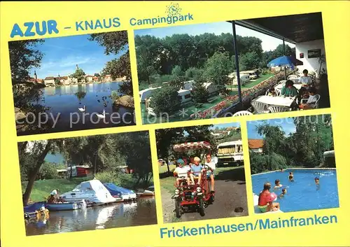 Frickenhausen Main Azur Knaus Campingpark  Kat. Frickenhausen a.Main
