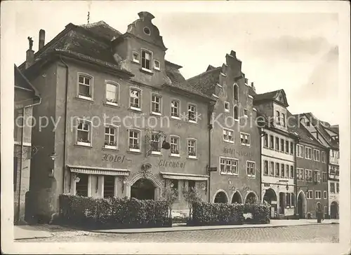 Rothenburg Tauber Hotel Eisenhut  Kat. Rothenburg ob der Tauber