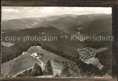 Untermuenstertal Bergwirtschaft Kaelbelescheuer  Kat. Muenstertal