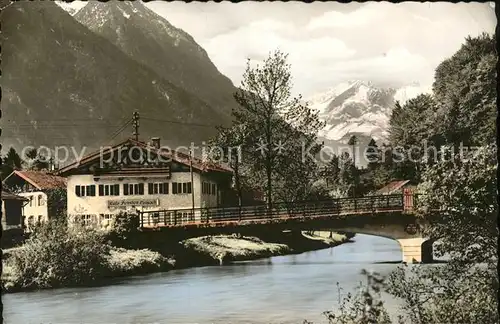 Eschenlohe Zugspitzmassiv  Kat. Eschenlohe