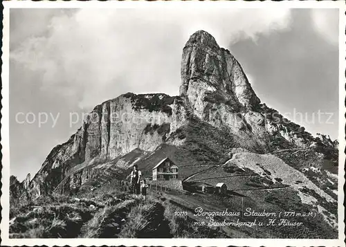 Staubern Berggasthaus Staubern Staubernkanzel  Kat. Hoher Kasten