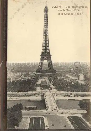 Eiffelturm La Tour Eiffel Paris Grande Roue  Kat. Paris