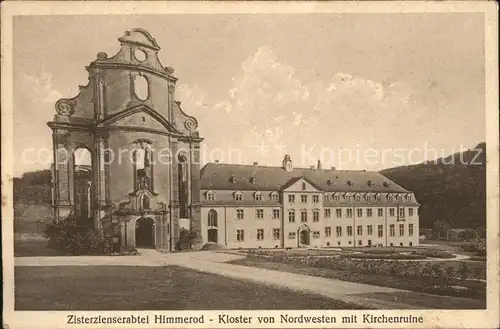 Grosslittgen Zisterzienserabteil Himmerod Kloster Kirchenruine Kat. Grosslittgen