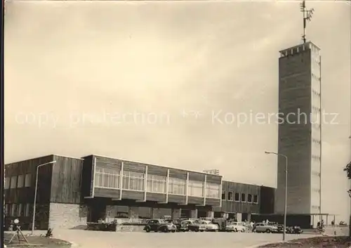 Oberwiesenthal Erzgebirge Fichtelberghaus Kurort Kat. Oberwiesenthal