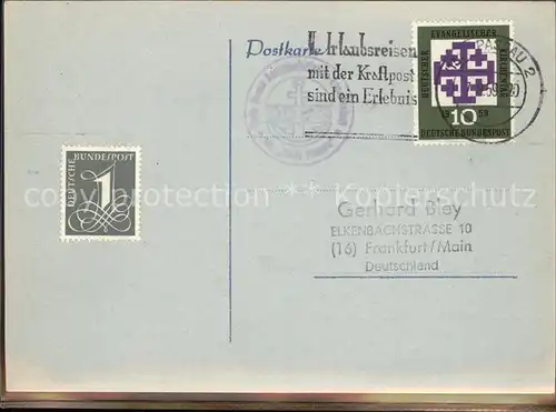 Passau Stempel DDSG Donaudampfschiffahrtsgesellschaft Kat. Passau