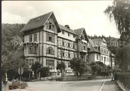 Neustadt Harz Kurhaus Erholungsort der Werktaetigen Luftkurort Kat. Neustadt Harz