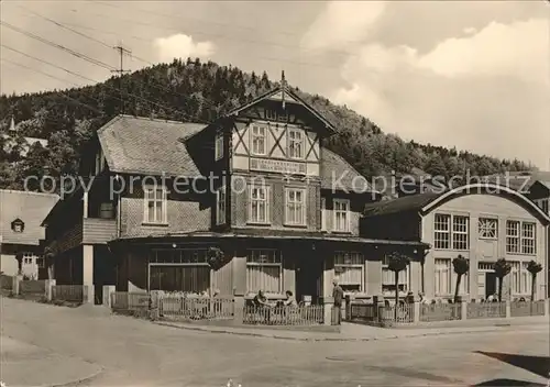 Sitzendorf Thueringen FDGB Erholungsheim Max Kirchner Kat. Sitzendorf Schwarzatal