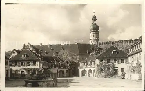 Weikersheim Marktplatz Brunnen Kat. Weikersheim