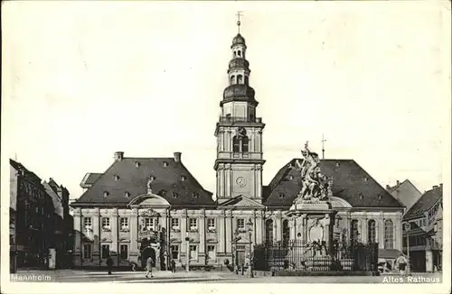 Mannheim Altes Rathaus Kat. Mannheim