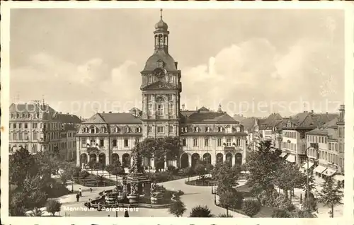 Mannheim Paradeplatz Kat. Mannheim