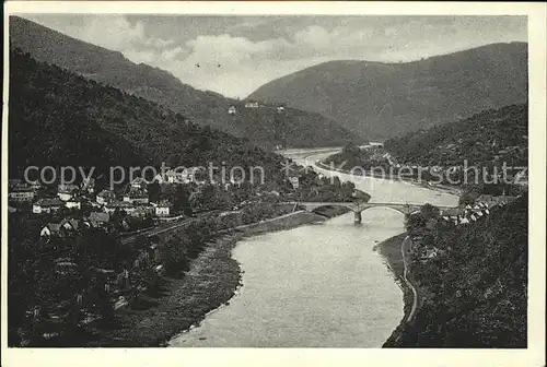 Schlierbach Heidelberg mit Aue und Ziegelhausen Kat. Heidelberg