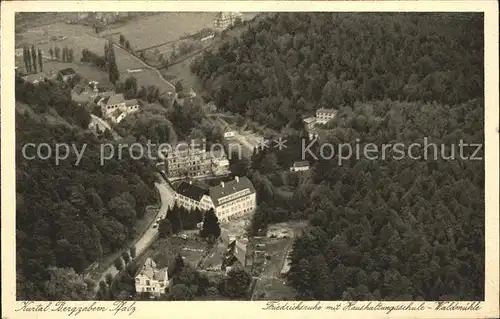 Bad Bergzabern Friedrichsruhe mit Haushaltungsschule Waldmuehle Kat. Bad Bergzabern