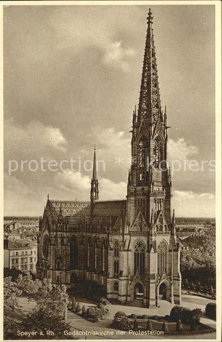 AK Speyer, die Protestation der evang. Stände im Reichstag 1529 Nr