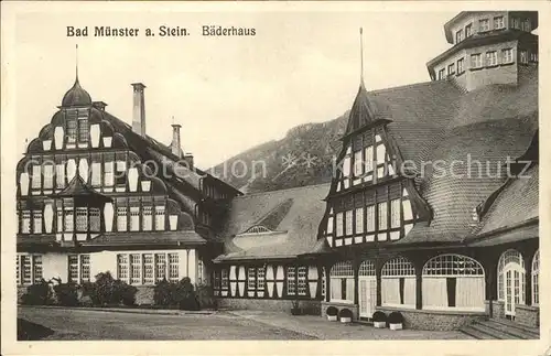 Bad Muenster Stein Ebernburg Baederhaus / Bad Muenster am Stein-Ebernburg /Bad Kreuznach LKR