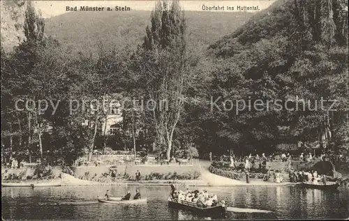 Bad Muenster Stein Ebernburg ueberfahrt ins Huttental / Bad Muenster am Stein-Ebernburg /Bad Kreuznach LKR