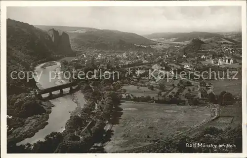 Bad Muenster Stein Ebernburg Totalansicht / Bad Muenster am Stein-Ebernburg /Bad Kreuznach LKR