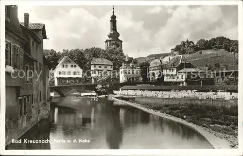 Bad Kreuznach Partie an der Nahe Kat. Bad Kreuznach