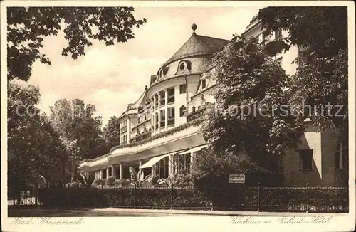 Bad Kreuznach Kurhaus und Palast Hotel Kat. Bad Kreuznach