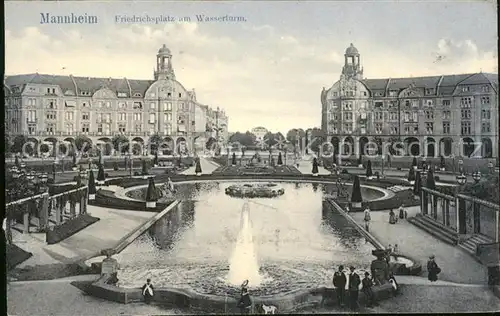 Mannheim Friedrichsplatz Kat. Mannheim