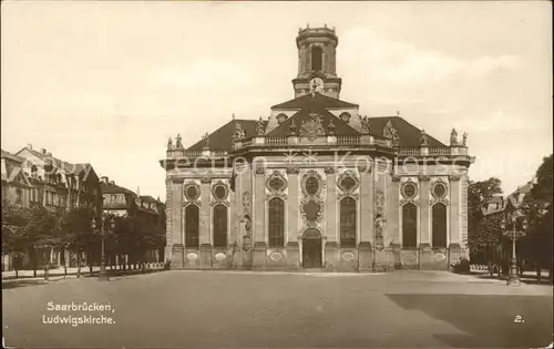 Saarbruecken Ludwigskirche Kat. Saarbruecken