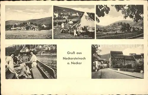 Neckarsteinach Orts und Teilansichten Kat. Neckarsteinach