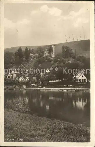 Neckarsteinach Vorderburg Kat. Neckarsteinach