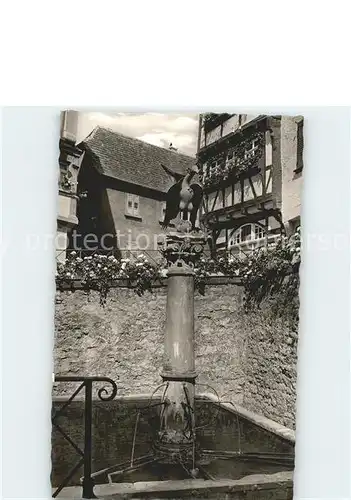 Bad Wimpfen Adlerbrunnen Kat. Bad Wimpfen