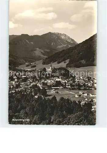 Ruhpolding Panorama Chiemgauer Alpen Kat. Ruhpolding
