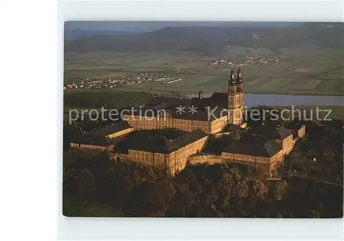 Bad Staffelstein Kloster Banz mit Vierzehnheiligen Wallfahrtsbasilika Kat. Bad Staffelstein