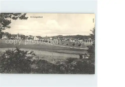 Koenigsfeld Schwarzwald Panorama Kat. Koenigsfeld im Schwarzwald