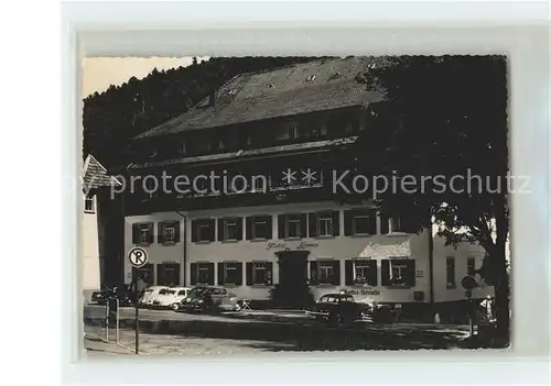 Todtmoos Hotel Loewen Kat. Todtmoos