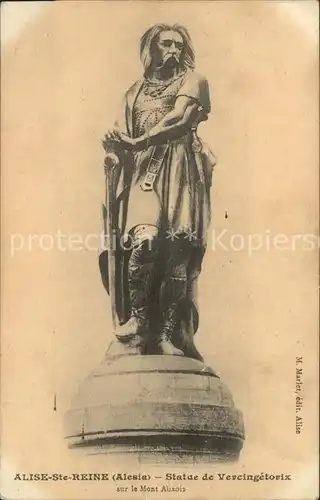 Alise Sainte Reine Statue de Vercingetorix Kat. Alise Sainte Reine