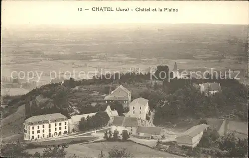 Chatel de Joux Panorama la Plaine Kat. Chatel de Joux