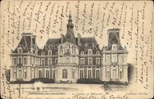 Beville-le-Comte Chateau de Baronville / Beville-le-Comte /Arrond. de Chartres