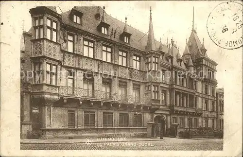 Luxembourg Luxemburg Palais Grand Ducal Stempel auf AK / Luxembourg /