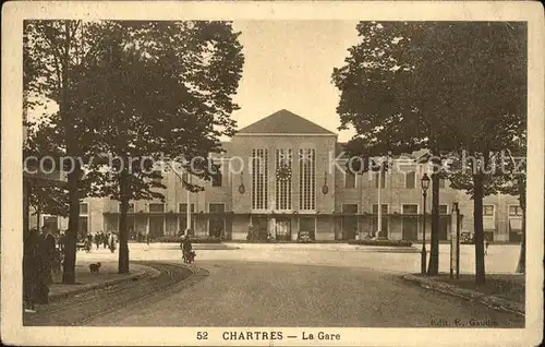 Chartres Eure et Loir La Gare Kat. Chartres