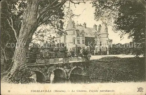 Tourlaville Chateau Facade meridionale Kat. Tourlaville