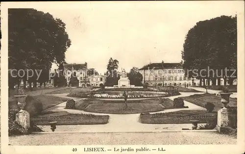 Lisieux Jardin public Monument Kat. Lisieux