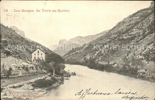Le Rozier Les Gorges du Tarn Kat. Le Rozier