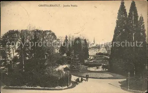 Chatellerault Jardin Public Kat. Chatellerault