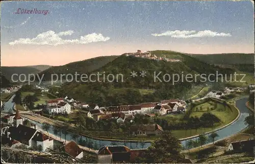 Luetzelburg Lothringen Vue panoramique Kat. Lutzelbourg