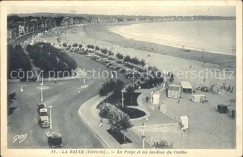 La Baule Atlantique Plage et Jardins du Casino Kat. La Baule Escoublac