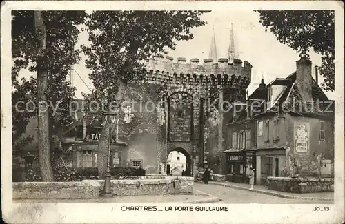 Chartres Eure et Loir Porte Guillaume Kat. Chartres