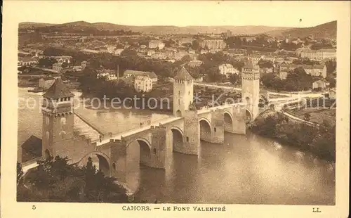 Cahors Pont Valentre Kat. Cahors