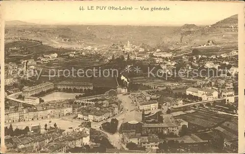 Le Puy en Velay Vue generale Kat. Le Puy en Velay