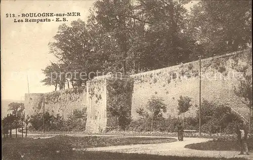 Boulogne sur Mer Les Remparts Kat. Boulogne sur Mer