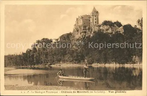 Vitrac Dordogne Chateau de Montfort Kat. Vitrac