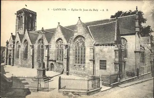 Lannion Eglise Saint Jean du Baly Kat. Lannion