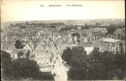 Romorantin Lanthenay Vue generale Kat. Romorantin Lanthenay