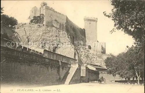 Beaucaire Gard Chateau Kat. Beaucaire